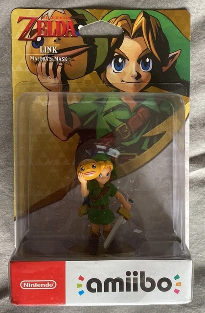 MAJORA'S MASK - LINK ZELDA - AMIIBO NEUF BLISTER Nintendo Figurine SWITCH