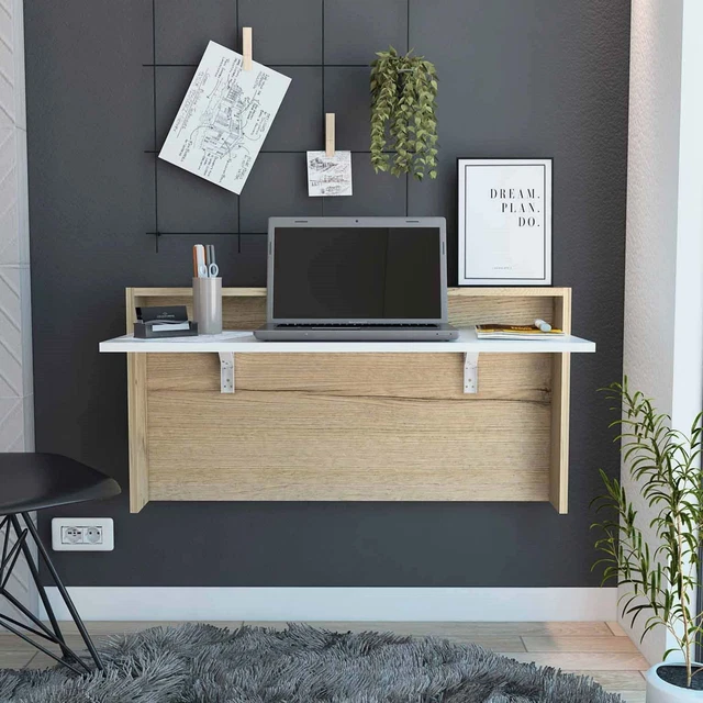 Yangon Desk (Multi-color) Your Home Office, Anywhere: Transform any room