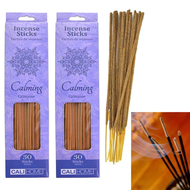 60 PC ANTI Stress Incense Sticks Calming Aroma Therapy Fragrance