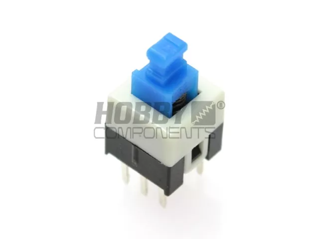 Hobby Components UK - 7mm x 7mm Non-Locking Tact Switch (Pack of 10)