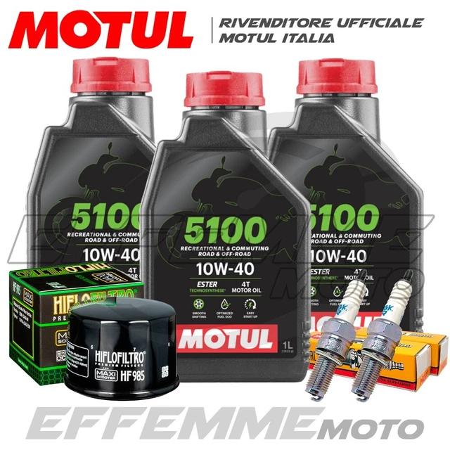 KIT TAGLIANDO PER YAMAHA TMAX-530 T-MAX 2012 2015 OLIO MOTUL 7100 Filtri Candele - Foto 11