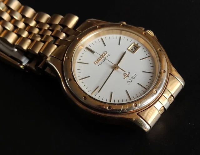Seiko kinetic sq 100 hotsell