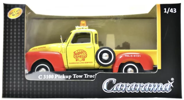 CARARAMA Chevrolet C3100 Pick-up / Scale 1:43 / NEW - BOXED