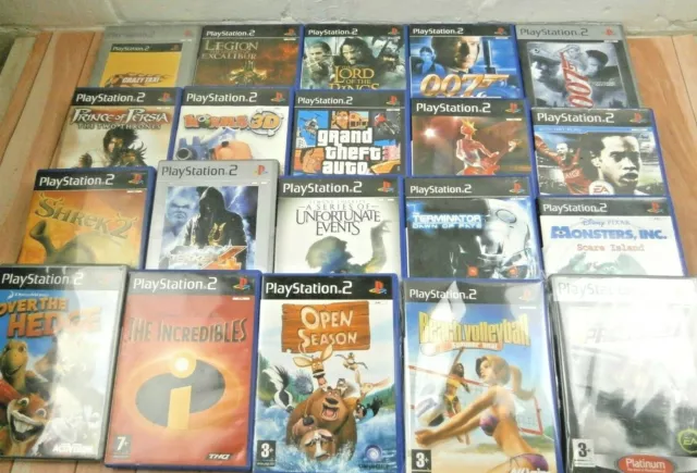 Playstation 2 (PS2) Games Multi-Listing. Many Amazing Games See List All  PAL UK!
