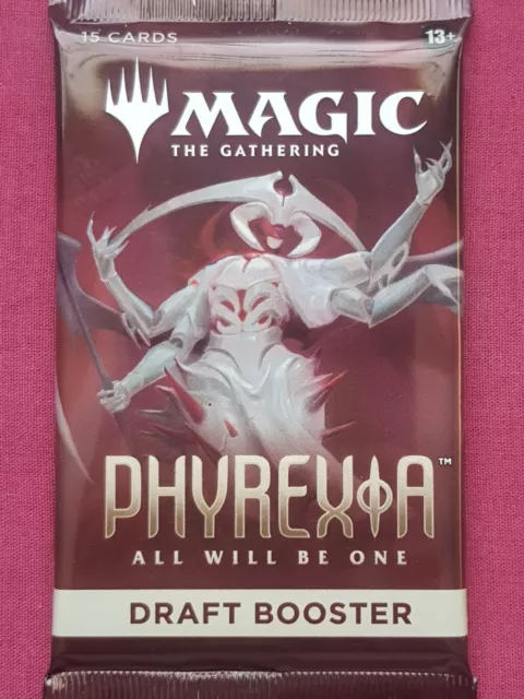 Magic The Gathering PHYREXIA ALL WILL BE ONE DRAFT New Sealed Booster Pack MTG