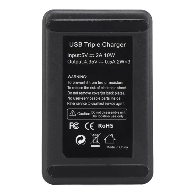 Lot De 3 Chargeurs De Batterie Pour Appareil Photo Numérique NP BG1