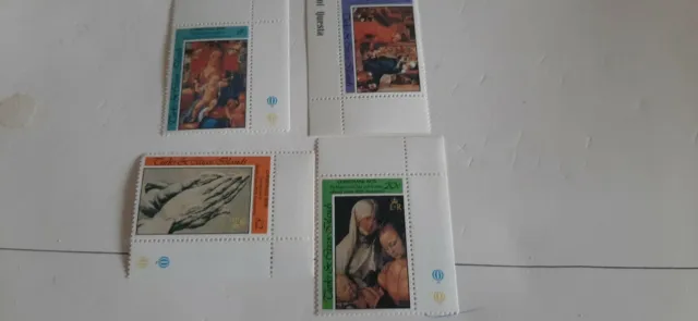 Turks and Caicos  1978 Christmas Stamps Corner copies.