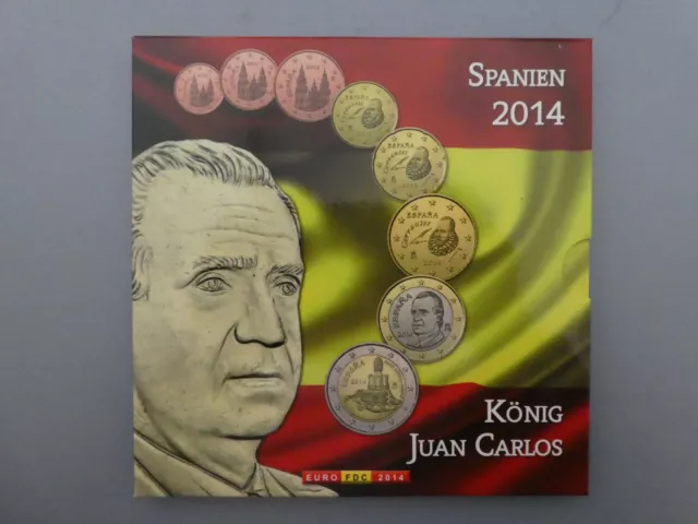 KMS, Spanien, König Juan Carlos, 2014, original, im Folder