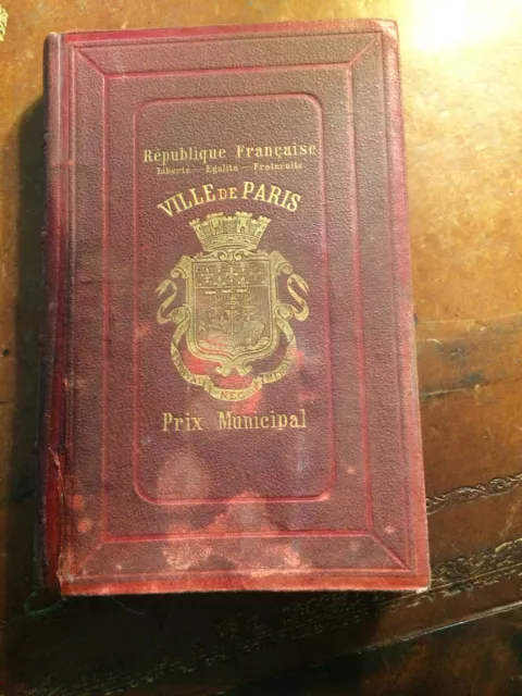 Bouchot Henri.Le livre l'illustration la reliure.Ville Paris prix municipal 1885 2