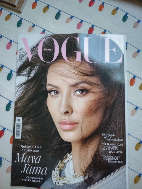 VOGUE BRITISH UK Magazine August 2023 Maya Jama $10.14 - PicClick