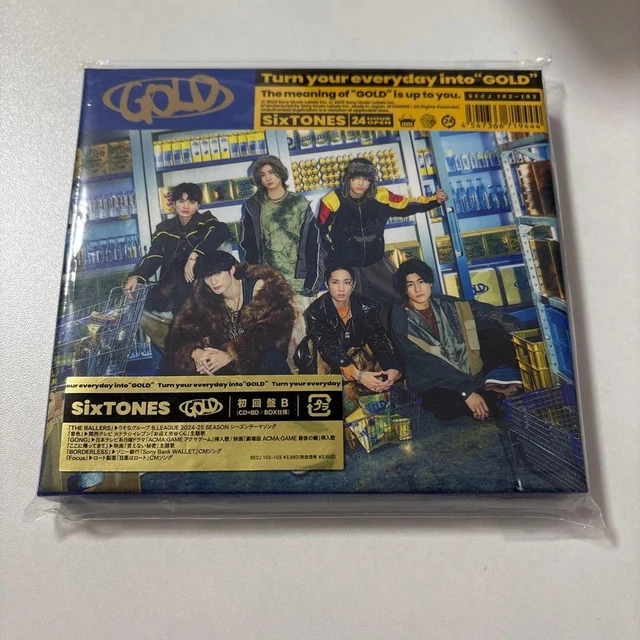 SIXTONES GOLD FIRST Edition A £93.41 - PicClick UK