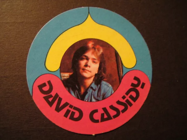 Monty Gum Pop Stars Music Stickers David Cassidy Partridge Family Tv Show Singer