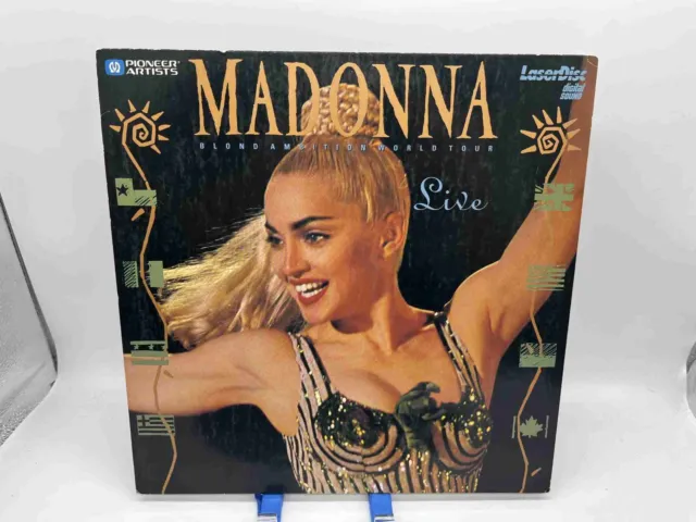 "Madonna: Blond Ambition World Tour" Pioneer Laserdisc LD - Music