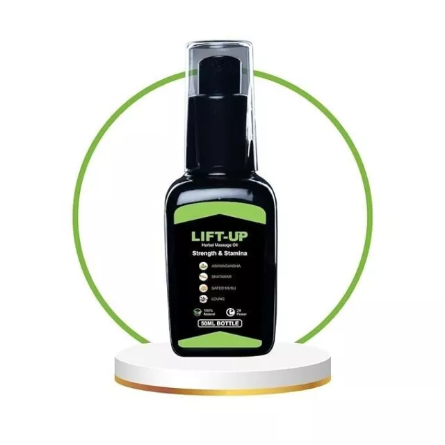 Lift-Up aux herbes (huile de massage) | Huile de Massage pour hommes 50Ml,...
