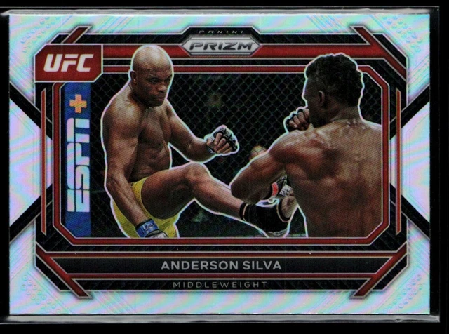 Anderson Silva 2023 Prizm Ufc Silver #76 Parallel
