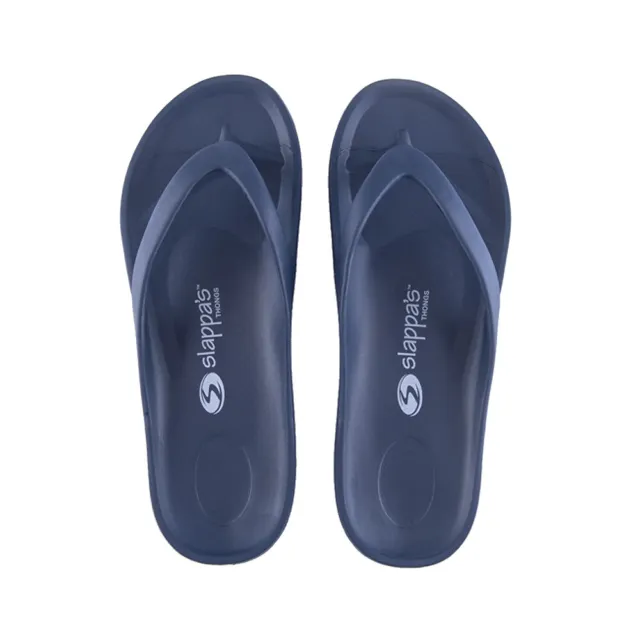 Navy Arch Support Thongs