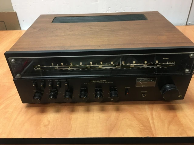 VINTAGE REALISTIC STA-78 AM/FM Stereo Receiver Tested and Working £167. ...