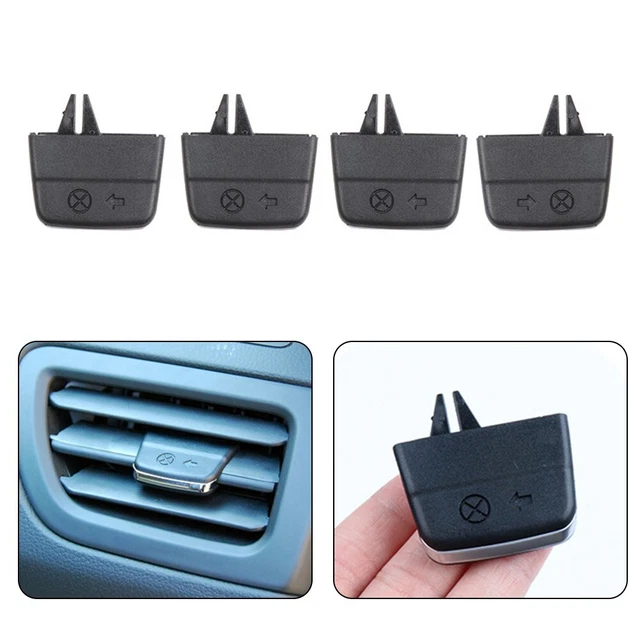 Jaronx Compatible avec les clips de grille d'aération BMW X5/X6, clips de grille d'aération améliorés pour la rangée avant (compatible avec BMW X5 E70 2006-2012, X6 E71 2008-2013) (rangée arrière