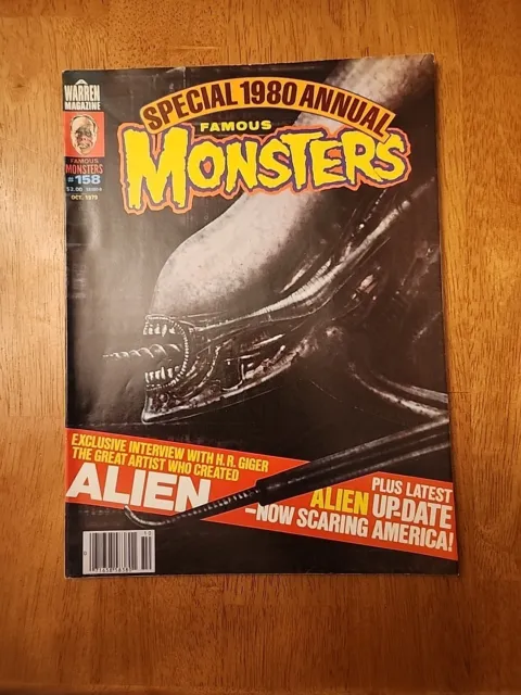 1979 Famous Monsters Of Filmland #158 ALIEN  Warren Magazine EX-MT