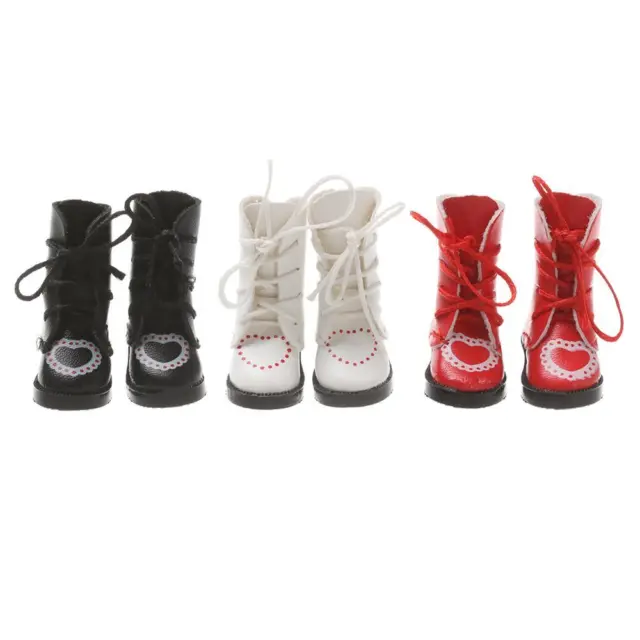 Accessories Birthday Gifts Children Doll Boots Shoes 1/6 Doll PU Leather Shoes