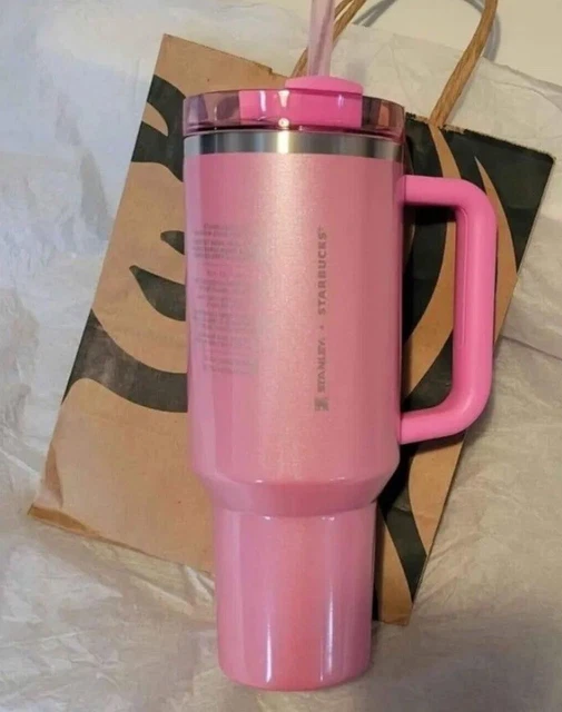 STANLEY X STARBUCKS Exclusive 2024 Pink 40oz Tumbler NEW Early Release