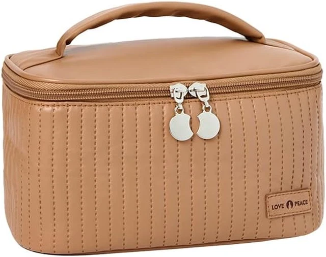 Cosmetic Bags,Zipper Pouch,Makeup Brushes Bag, Waterproof Travel Cosmetic Organi