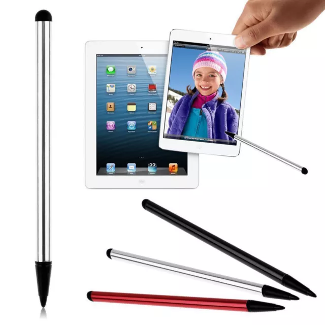 Stylo universel 2 en 1 stylet pour téléphone tablette tactile stylo dessin  écran capacitif Caneta crayon pour smartphone Smart Android Pens