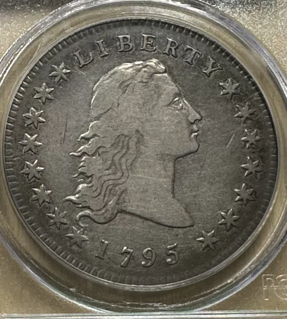 1795 Bust Dollar PCGS VF-20 Flowing Hair. 2 Leaves. BB-21 2