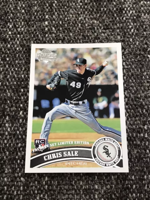 2011 Topps Diamond Anniversary Chris Sale RC-Factory Set Limited Edition #65