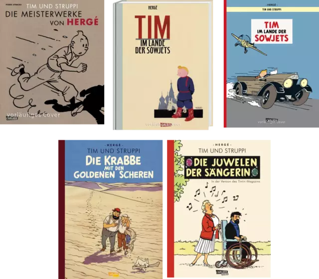 Tim und Struppi - Sonderausgaben - Carlsen Comics, Hergé