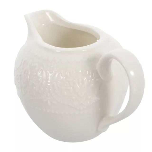 Ceramic Jugs Porcelain Sugar Creamer Pitcher for Coffee Tea 11X7.3CM