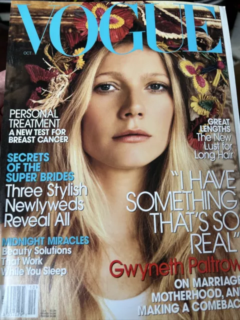 Vogue Magazine October 2005 GWYNETH PALTROW