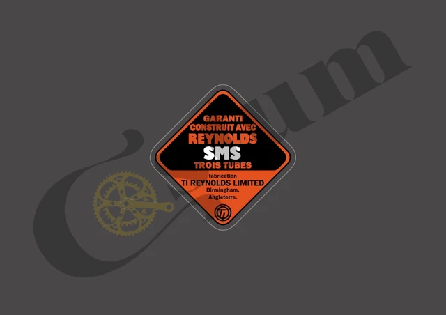 Stickers Reynolds Vélo – Lot Déco Bike Bicycle – Fabriqué En France (neuf)