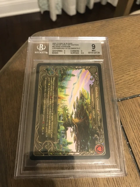 Korshem Crossroad Of Elements Cold Foil FOR SALE! - PicClick