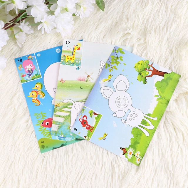 20 Pack Kids Scrapbook Kit Kindergarten Three-dimensional Crafting Supplies