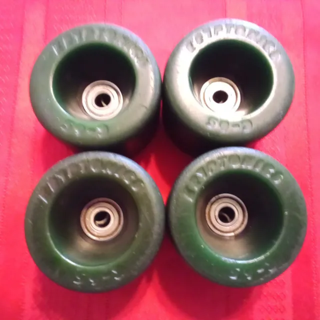 Vintage Green C65mm Star Trac Kryptonic Wheels Tracker Trucks Independent Trucks