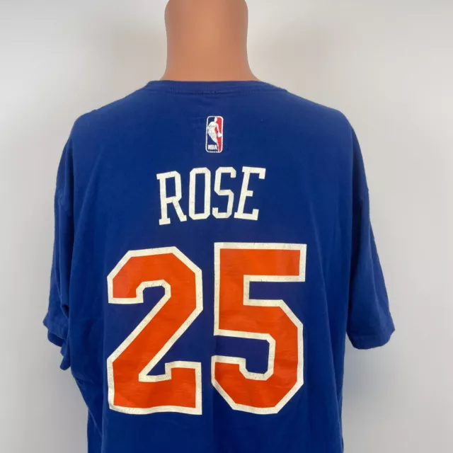 Adidas Jersey Womens 2XL NBA New York Knicks Derrick Rose #25