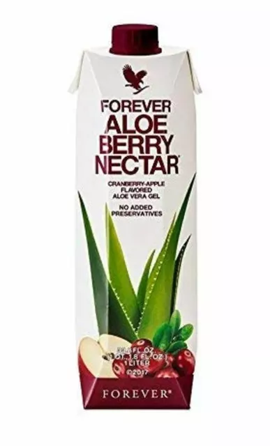 Forever Living Usa Aloe Berry Nectar Gel 1L Canneberge Saveur Pomme Aloe Vera