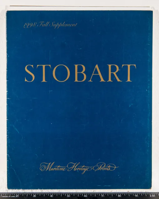 Vintage Stobart Maritime Heritage Aufdrücke 1998 Katalog Kunst Interesse Tob