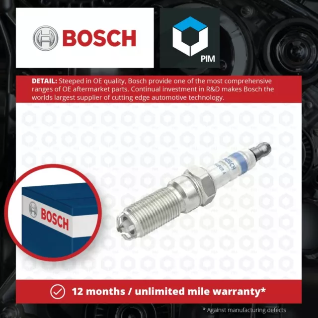 Spark Plugs Set 4x 0242232514 Bosch HR78NX Genuine Top Quality Guaranteed New