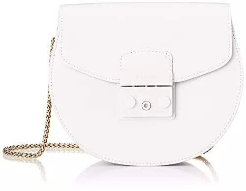 [Furla] METROPOLIS MINI CROSSBODY ROUND COLOR RUTENIO (1006-CRU00) TALCO h