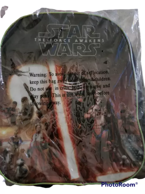 Star Wars School Bag Lunch Bag Backpack The Force Awakens