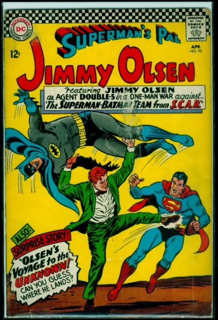 DC Comics Superman's Pal JIMMY OLSEN #92 Batman VG 4.0