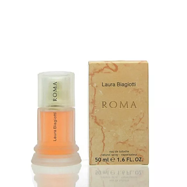 Laura Biagiotti Roma Eau de Toilette Spray 50 ml EDT NEU  OVP