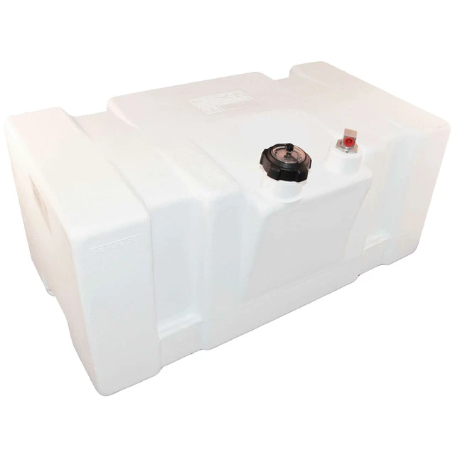 MOELLER 031626 22 Gallon Topside Boat Fuel Tank White 83L Marine 31626 