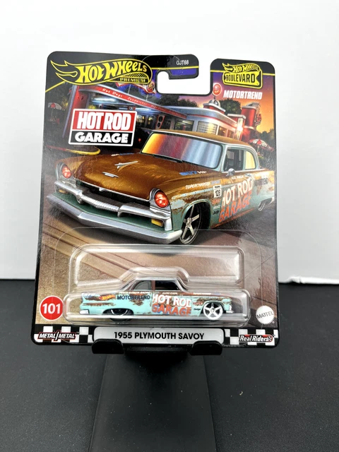 Hot Wheels Boulevard 1955 Plymouth Savoy - 1:64 - Neuf Sous Boîte 2024 - Modèle Collector