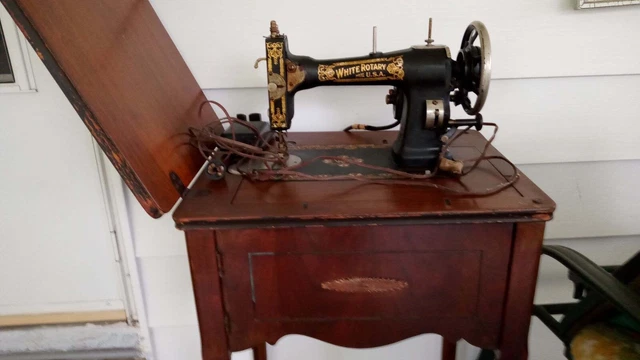 antique sewing machine