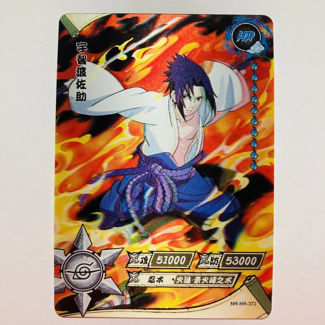 SASUKE UCHIHA NARUTO Kayou Card CCG TCG Lenticular #NR-HR-072 tc1 £8.90 ...