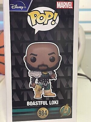 Funko Pop Marvel Boastful Loki #984 Wondercon 2022 Shared Convention Exclusive