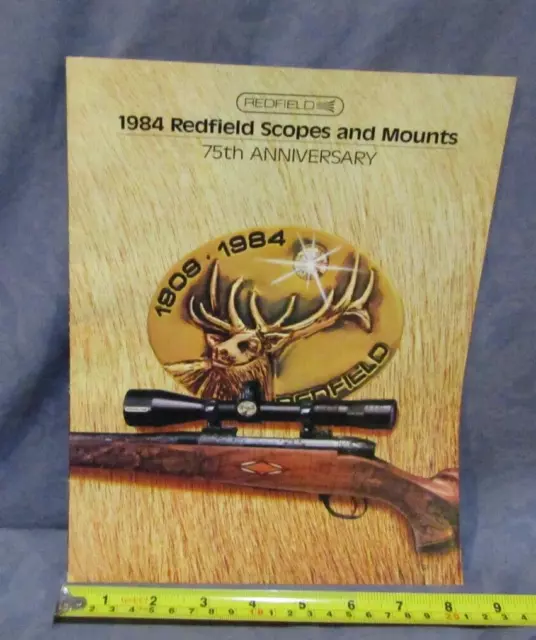 Redfield 75th Anniversary 1984 Redfield Scopes And Mounts Catalog